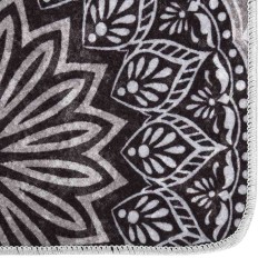 Tapis lavable multicolore 150x230 cm antidérapant 