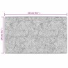 Tapis lavable multicolore 150x230 cm antidérapant 