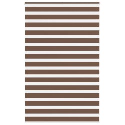 Store zèbre marron 145x230cm largeur du tissu 140,9cm polyester 