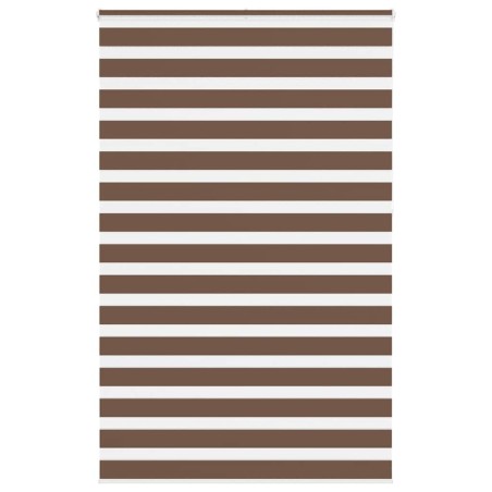 Store zèbre marron 145x230cm largeur du tissu 140,9cm polyester 