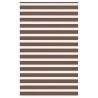 Store zèbre marron 145x230cm largeur du tissu 140,9cm polyester 