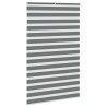 Store zèbre gris foncé largeur du tissu 140,9 cm polyester 