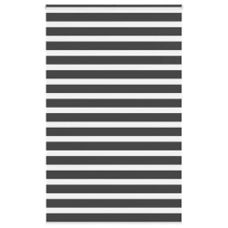 Store zèbre noir 145x230 cm largeur du tissu 140,9 cm polyester 