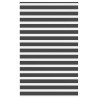 Store zèbre noir 145x230 cm largeur du tissu 140,9 cm polyester 