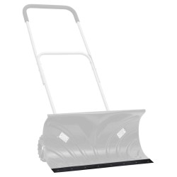 Bordure en caoutchouc de chasse-neige noir 250x10x2 cm 
