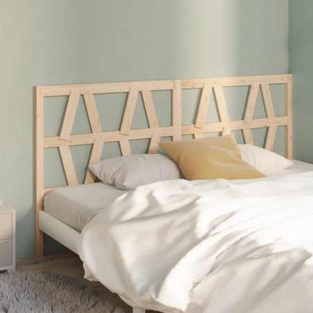 Tête de lit 206x4x100 cm Bois massif de pin 