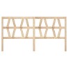 Tête de lit 206x4x100 cm Bois massif de pin 
