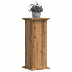 Support pour plantes 33x33x80 cm bois d'ingénierie 