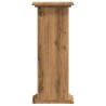 Support pour plantes 33x33x80 cm bois d'ingénierie 