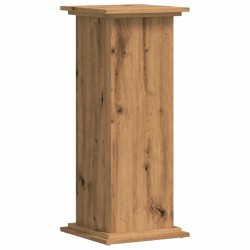 Support pour plantes 33x33x80 cm bois d'ingénierie 
