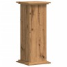 Support pour plantes 33x33x80 cm bois d'ingénierie 