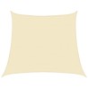 Voile d'ombrage 160 g/m² Crème 4/5x4 m PEHD 