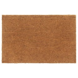 Tapis de porte naturel 65x100 cm fibre de coco touffeté 