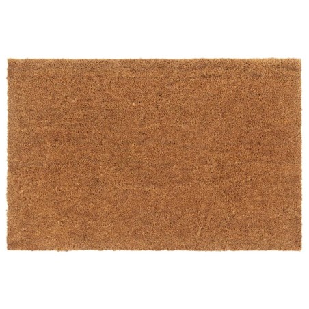 Tapis de porte naturel 65x100 cm fibre de coco touffeté 