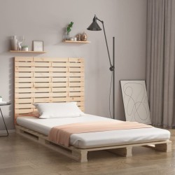 Tête de lit murale 81x3x91,5 cm Bois massif de pin 