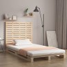 Tête de lit murale 81x3x91,5 cm Bois massif de pin 