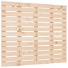 Tête de lit murale 81x3x91,5 cm Bois massif de pin 