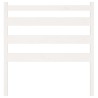 Tête de lit Blanc 106x4x100 cm Bois massif de pin 