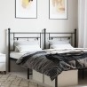Tête de lit métal noir 180 cm 