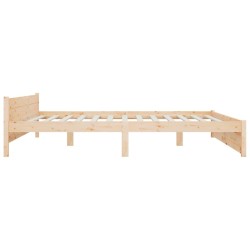 Cadre de lit sans matelas avec tiroirs 