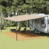 Tapis de tente sable 400x800 cm PEHD 