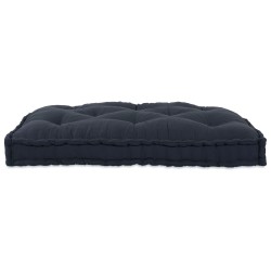 Coussin de canapé paletteen tissu gris foncé 