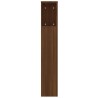 Armoire de tête de lit Chêne marron 220x18,5x104,5 cm 