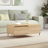 Table basse Chêne sonoma 90x50x36,5 cm Bois d'ingénierie 