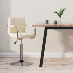 Tabouret de bar Crème Tissu 
