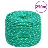 Corde de bateau Vert 6 mm 250 m Polypropylène 