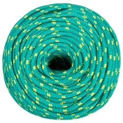 Corde de bateau Vert 6 mm 250 m Polypropylène 