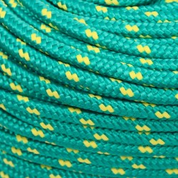 Corde de bateau Vert 6 mm 250 m Polypropylène 