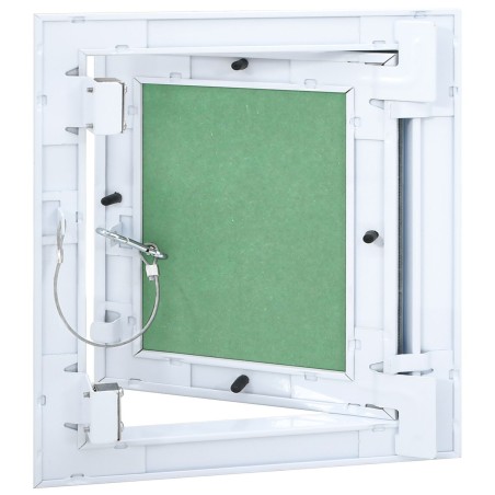 Panneau d'accèsavec un cadre en alu et une plaque de plâtre de 250x250 mm 
