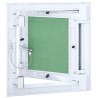 Panneau d'accèsavec un cadre en alu et une plaque de plâtre de 250x250 mm 