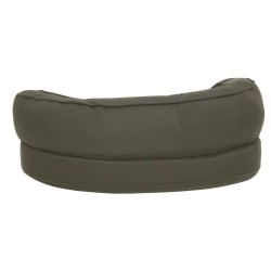 Matelas de lit ergonomique pour chien 60x42 cm Aspect de lin 