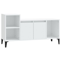 Meuble TV Blanc 100x35x55 cm Bois d'ingénierie 