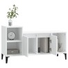 Meuble TV Blanc 100x35x55 cm Bois d'ingénierie 
