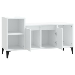Meuble TV Blanc 100x35x55 cm Bois d'ingénierie 