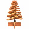 Arbre de Noël en bois pour décoration 60 cm bois de pin massif 