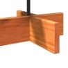 Arbre de Noël en bois pour décoration 60 cm bois de pin massif 