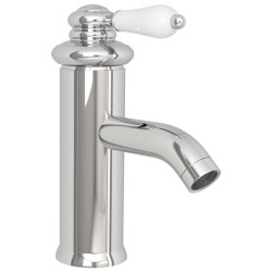 Robinet de lavabo de salle de bain Finition chromée 130x180 mm 