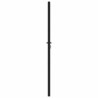 Portail de jardin verrouillable noir 100x180 cm aluminium 