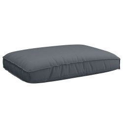 Ensemble de coussins sur palette 2 pièces Anthracite en tissu Oxford 