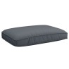 Ensemble de coussins sur palette 2 pièces Anthracite en tissu Oxford 