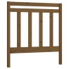 Tête de lit Marron miel 106x4x100 cm Bois massif de pin 