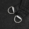 Voile d'ombrage 160 g/m² trapèze noir 4/5x4 m PEHD 