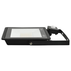 Projecteur à LED avec capteur 100 W Blanc chaud  