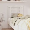 Tête de lit Blanc 81x4x100 cm Bois massif de pin 