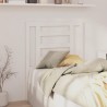 Tête de lit Blanc 81x4x100 cm Bois massif de pin 