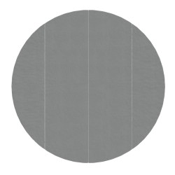 Bâche de piscine gris clair Ø458 cm géotextile polyester 